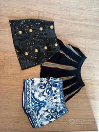 Set gonne e shorts luxury