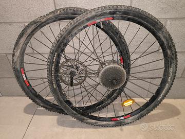 Ruote MTB 29” da sistemare/pulire 