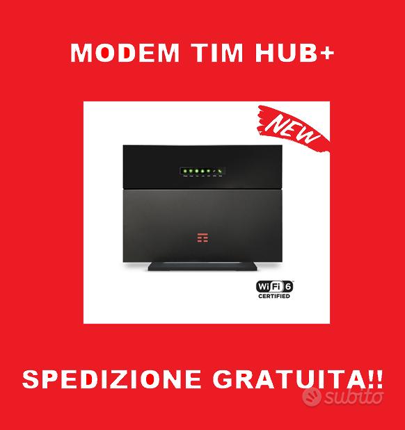 MODEM TIM HUB+ FIBRA + WIFI6 - Informatica In vendita a Monza e della  Brianza