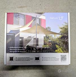 Tenda parasole grigia NUOVA