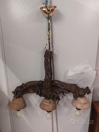 lampadario  per cantina  taverna 