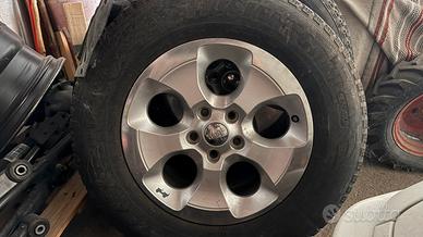 5 cerchi originali Jeep Wrangler 18” in lega