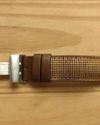 Cinturino Victorinox INOX legno NUOVO originale 