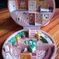Cofanetto Polly Pocket 1989 Polly's Flat completo