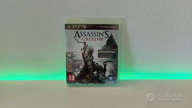 Assassin's Creed 3 gioco PS3