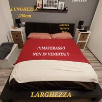 Letto Matrimoniale "Le Falegnami"