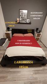 Letto Matrimoniale "Le Falegnami"