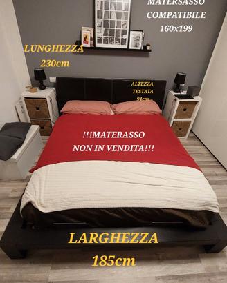 Letto Matrimoniale "Le Falegnami"
