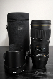 Sigma 70-200mm f/2.8 EX DG OS HSM Canon come nuovo