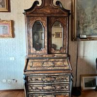 Trumeau stile 700 credenza cassettiera