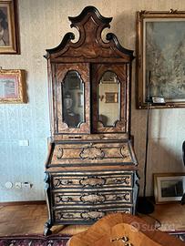 Trumeau stile 700 credenza cassettiera