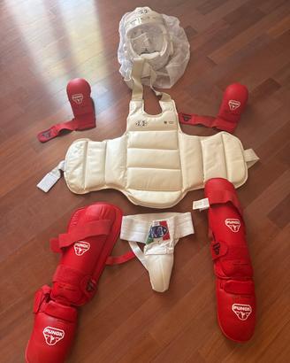 Kit Protezioni Karate Gara U14 PUNOK / KO Italia