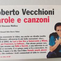 COFANETTO ROBERTO VECCHIONI " PAROLE E CANZONI"