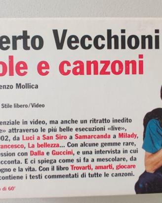 COFANETTO ROBERTO VECCHIONI " PAROLE E CANZONI"