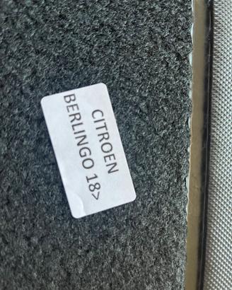 TAPPETI AUTO CITROEN BERLINGO 2018