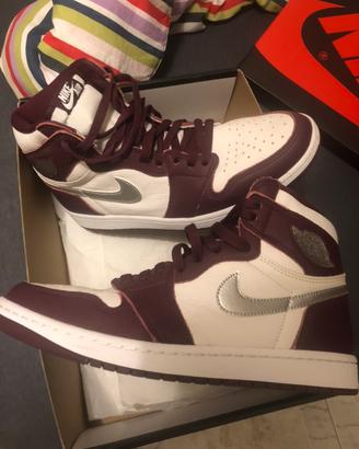 Nike air jordan 1 hight og bordeaux 44