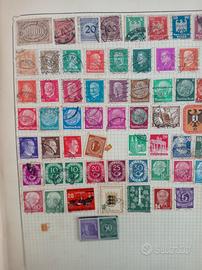 francobolli Austria e Germania 