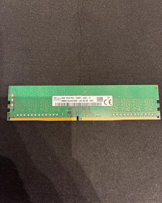 RAM SK hynix 8GB DDR4 2400MHz per PC Desktop