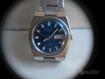 Seiko 6309-7050 anni 70 automatico blu mm.36