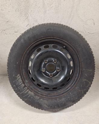 4 Cerchi + pneumatici invernale Kleber 195-65-R15