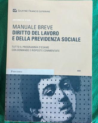 Manuale breve di diritto del lavoro- Di Stasi
