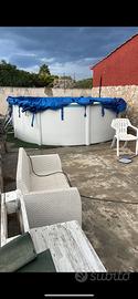 Piscina fuoriterra rigida