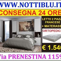 LETTO a Scomparsa + MATERASSO 2pF. PRONTA CONSEGNA