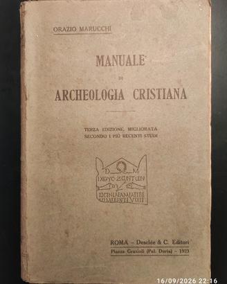 Manuale di archeologia cristiana