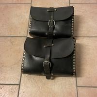 Borse moto in Pelle