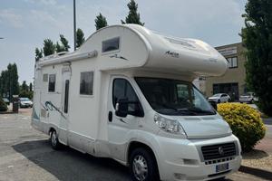 Camper mansardato usato