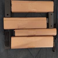 Gambe in ferro per mobili