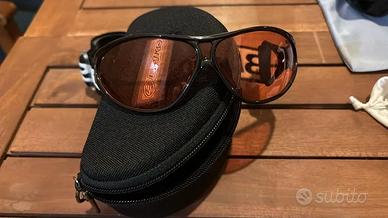 Occhiali da sci neri Briko con custodia