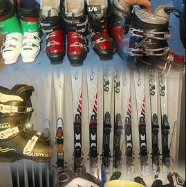 sci 160 nordica e 156  -dynastar e scarponi 27.5 L