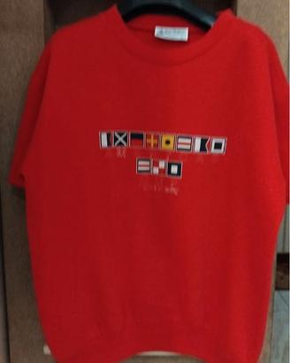 FELPA UOMO MANICH CORTE DI COT E POLI MIKE TREALOR