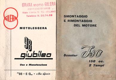 libretto istruzioni Moto Guzzi - Gilera - Saturno-