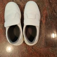 SCARPE ANTINFORTUNISTICHE BIANCHE n° 38 UNISEX