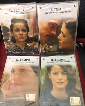 Il tempo del coraggio e dell’amore cof. dvd nuovo
