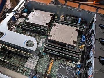 Dell PowerEdge R530 2x E5-2630 128GB RAM CON RAILS