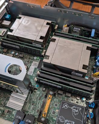 Dell PowerEdge R530 2x E5-2630 128GB RAM CON RAILS