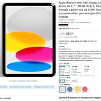 Apple iPad 11''gen  Wi-Fi 128GB