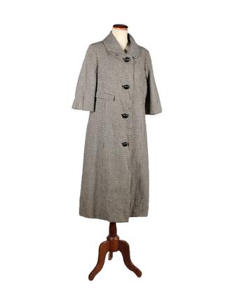 Soprabito Vintage Pied de Poule - 1950 ca.