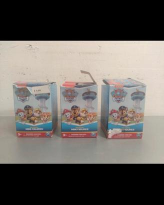 Lotto 3 personaggi a sorpresa paw patrol