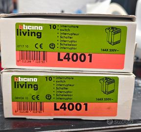 interruttore BTicino Living International 