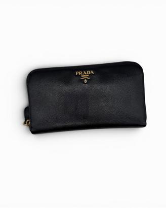 Prada Portafogli Pelle Saffiano Lux