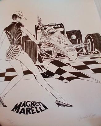 Litografia firmata Guido Crepax