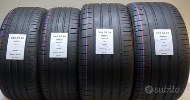 4 GOMME 245 35 20 E 305 30 21 PIRELLI BR1691
