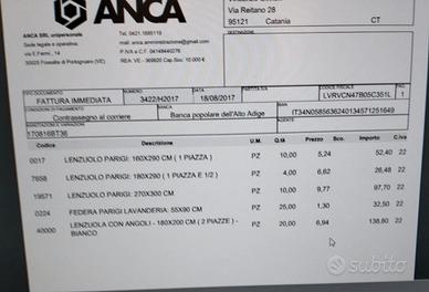 set di lenzuola e asciugamani per alberghi