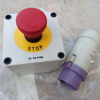 Interruttore emergenza con spina 2poli Elfin