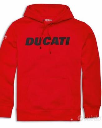 Felpa Ducati Logo - ROSSA
