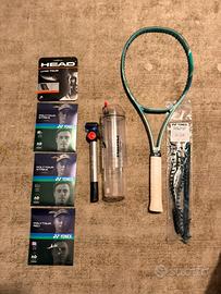 Yonex percept 97 310gr nuova manico 2 e accessori